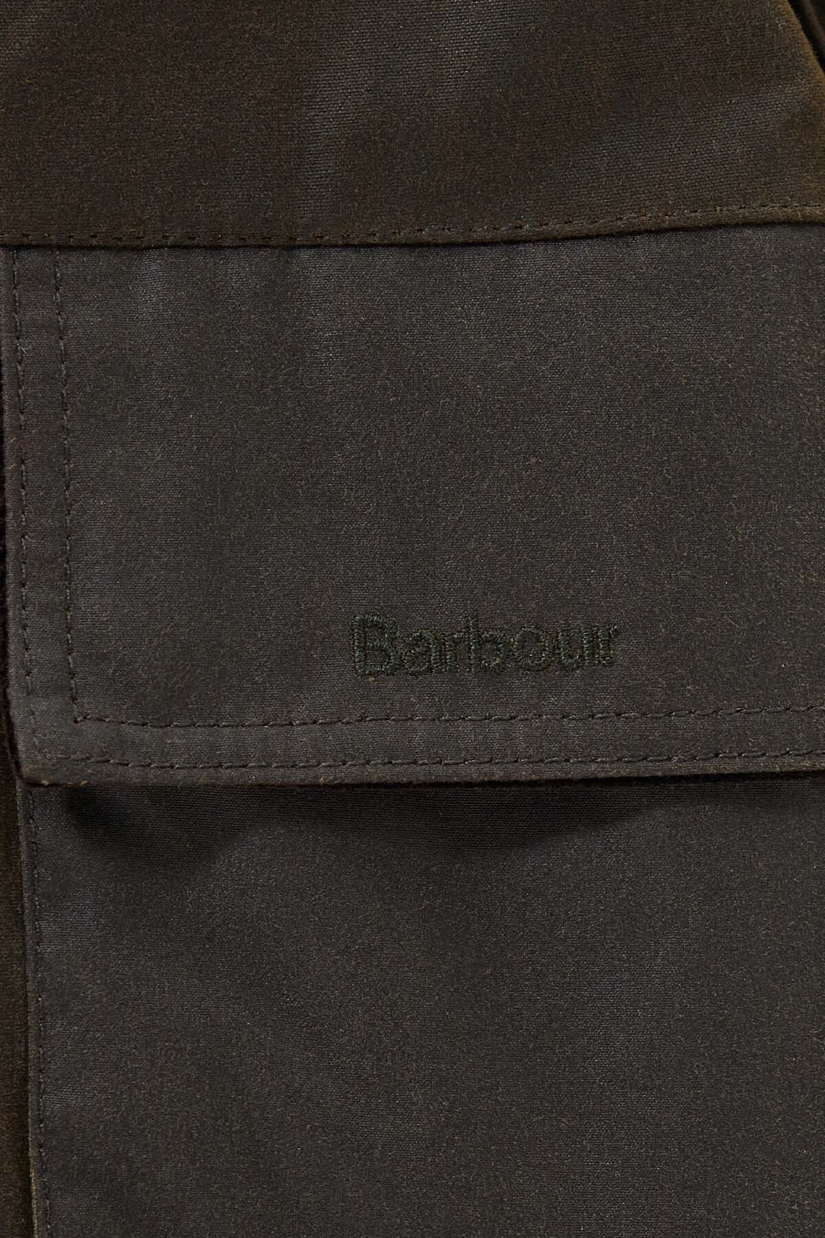 Short Field Wax Parka Jacket - OLIVE
