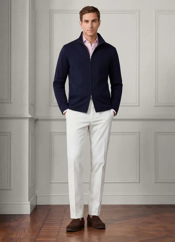 Jersey Blouson Jacket - Woven In Italy
