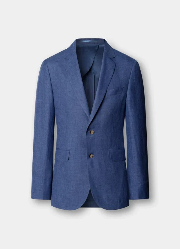 Linen-Wool Hopesack Suit - Woven In Italy
