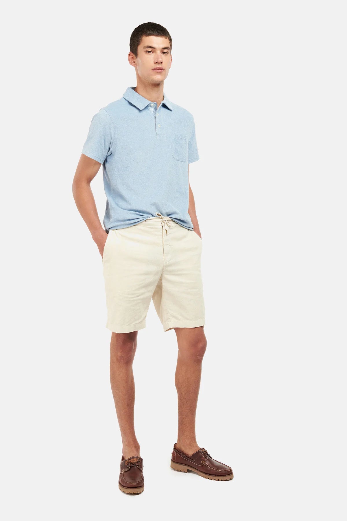 Cowes Polo Shirt - POWDER BLUE