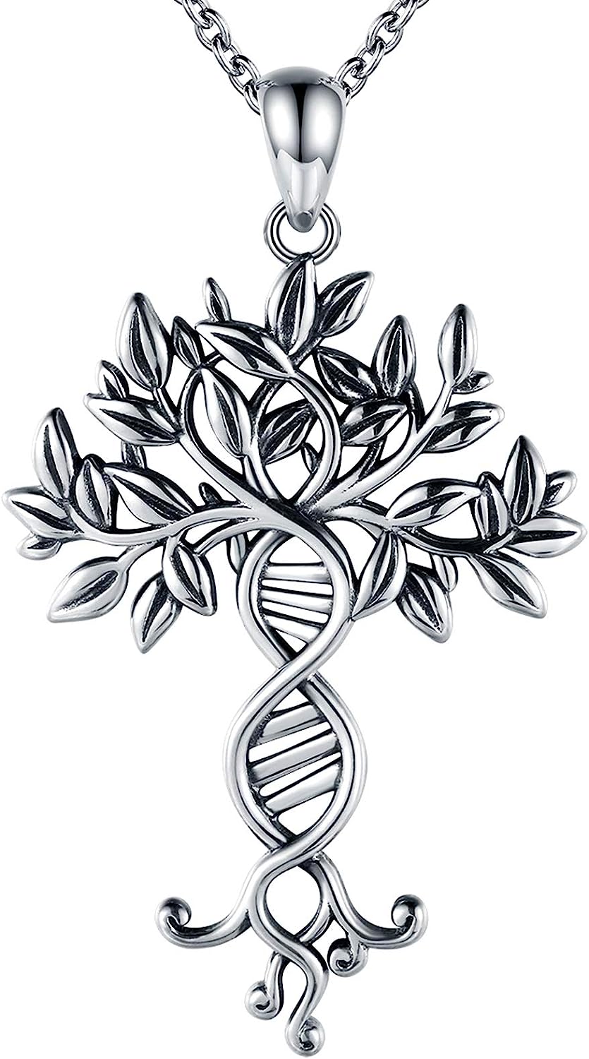 🔥Sterling Silver DNA Tree of Life necklace