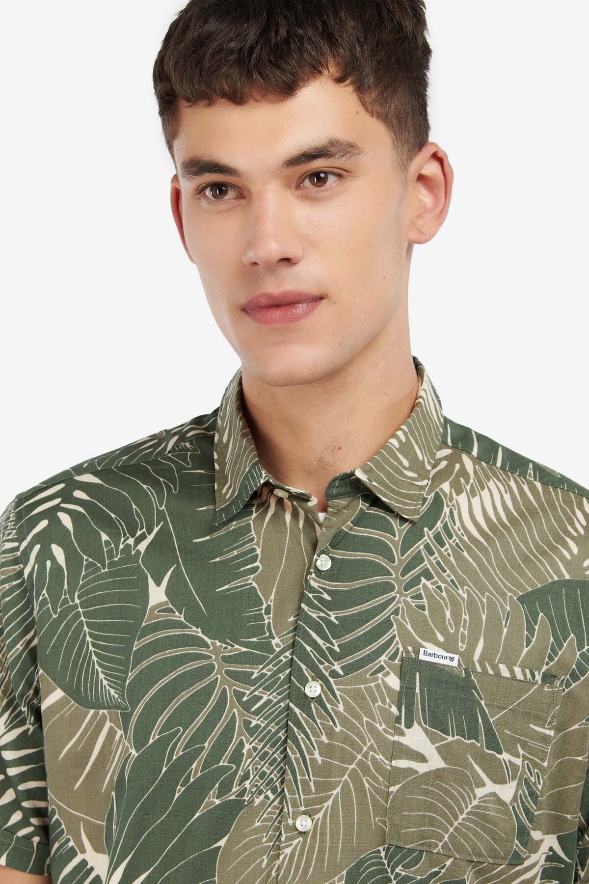 Cornwall Summer Shirt - OLIVE