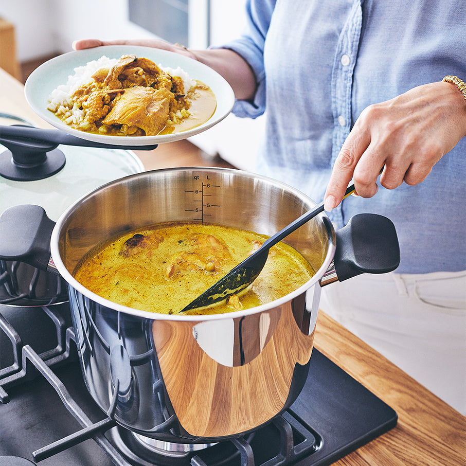 Hot Sale Daily Universal cookware 7.4QT/7L Stockpot with glass cover