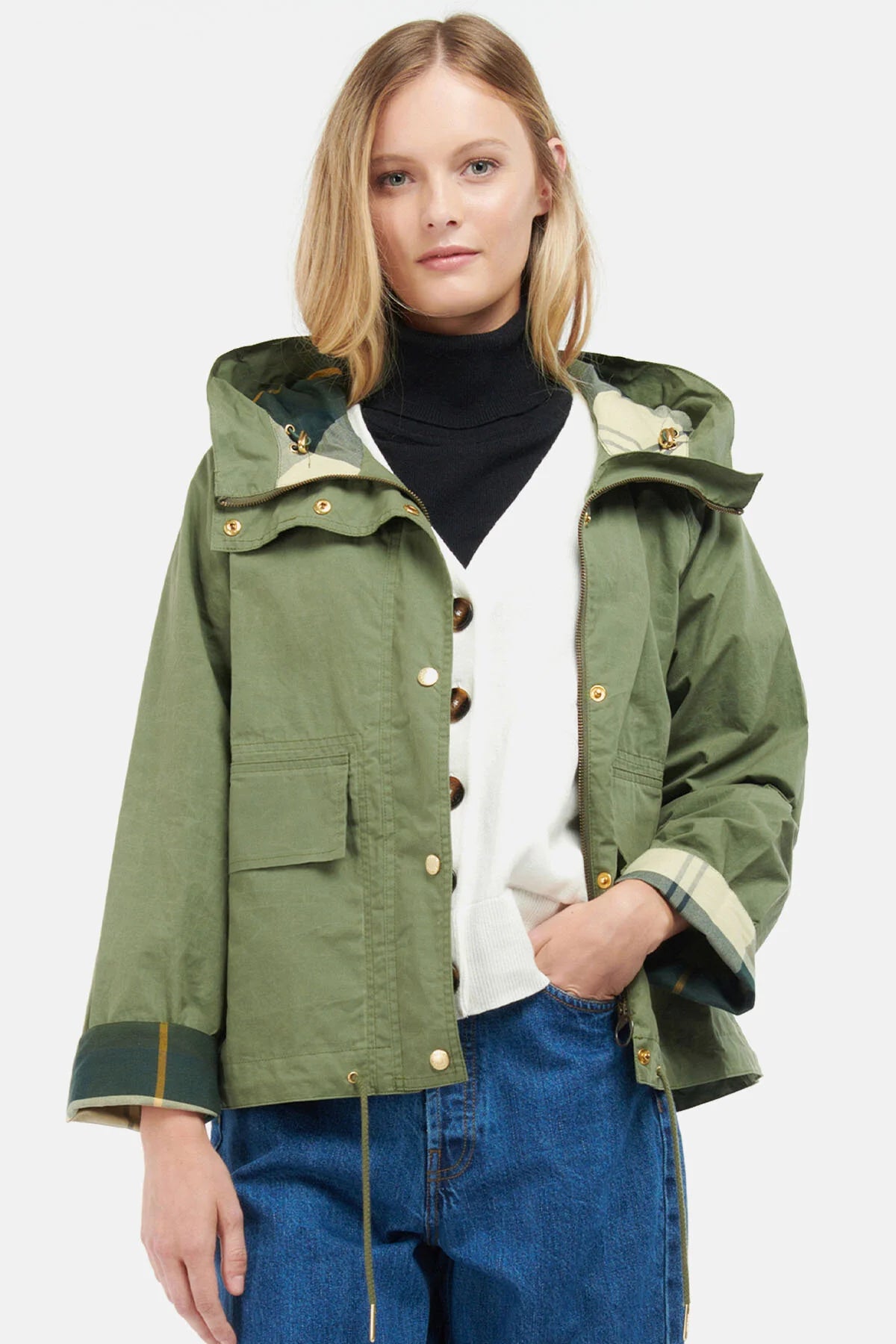 Nith Showerproof Jacket - ARMY GREEN ANCIENT