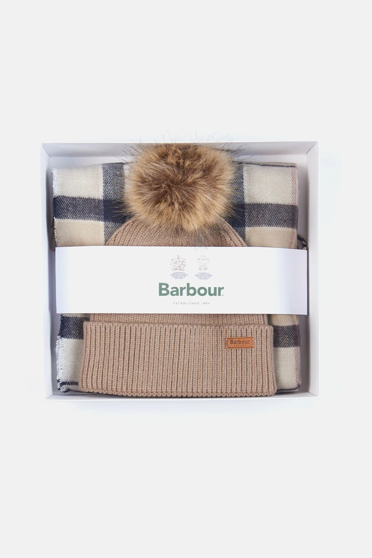 Dover Beanie & Hailes Scarf - ROSEWOOD