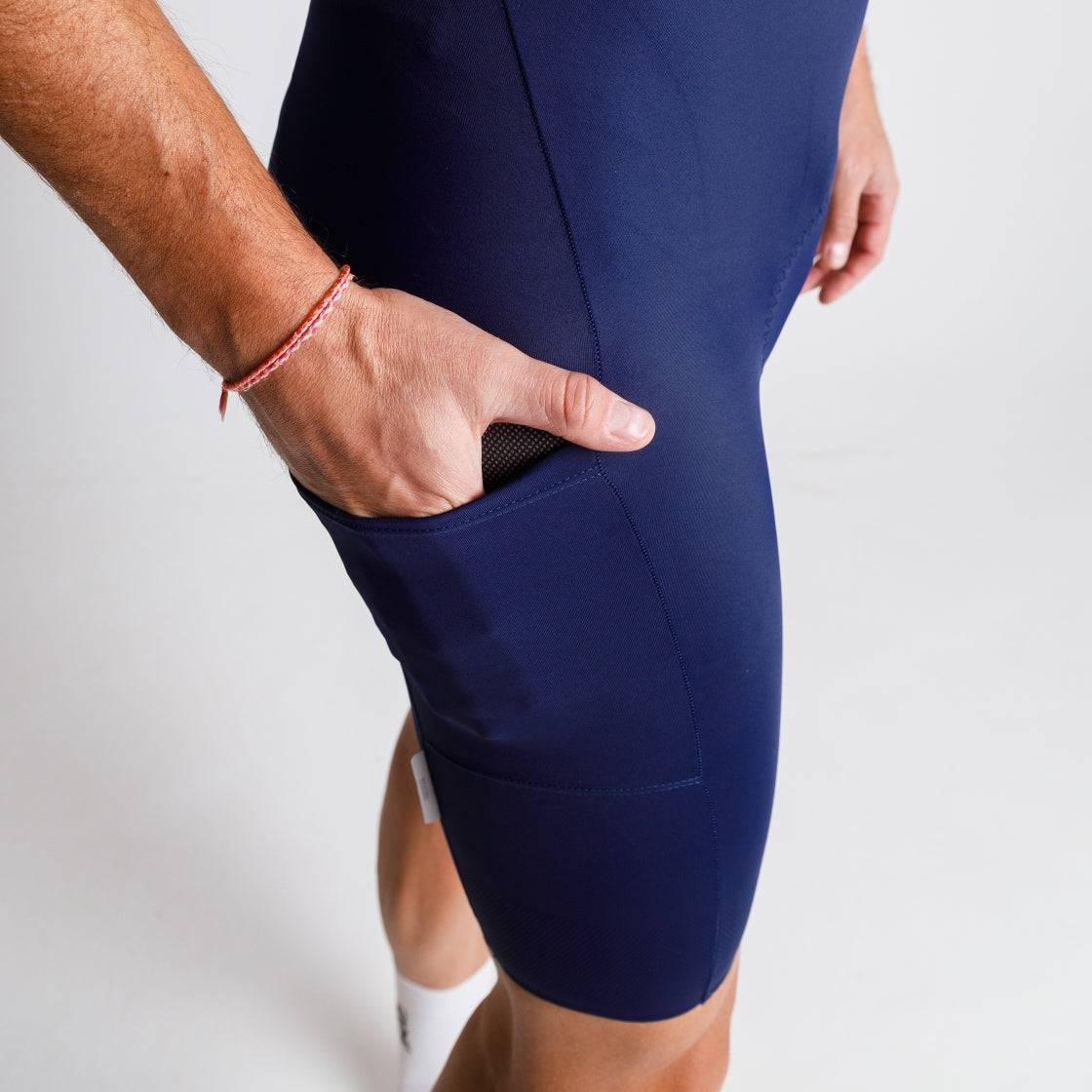Essential Cargo Bib Shorts 3.0 Navy Unisex