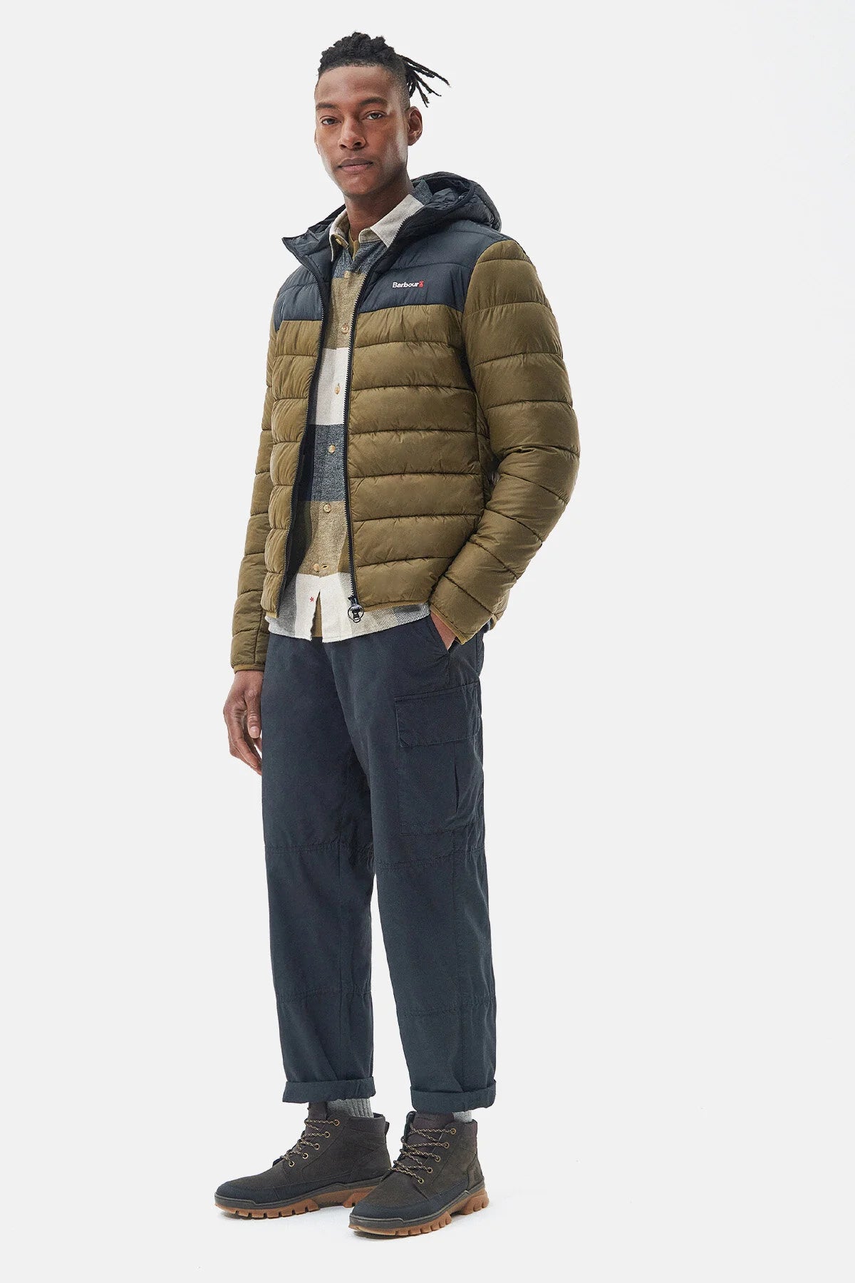 Kendle Baffle Quilted Jacket - BEECH
