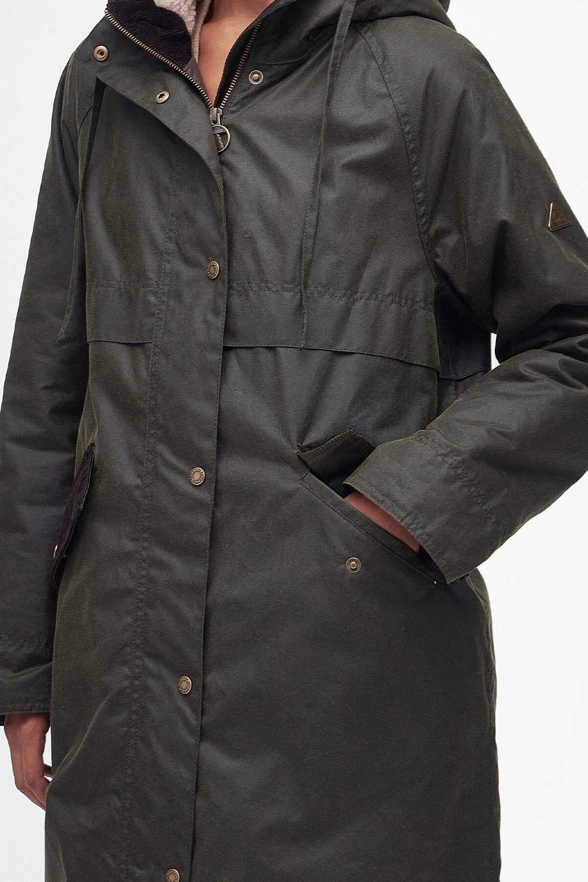 Colworth Wax Jacket - ARCHIVE OLIVE//COFFE