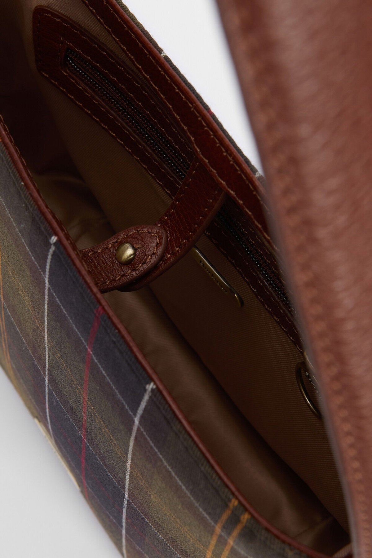 Cedar Tartan Bucket Bag