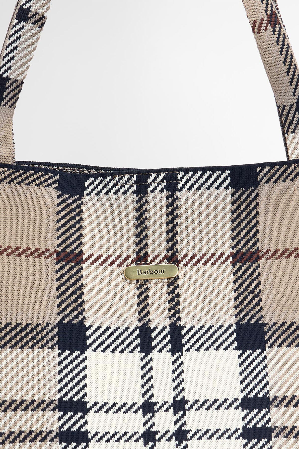 Layla Tartan Large Tote Bag