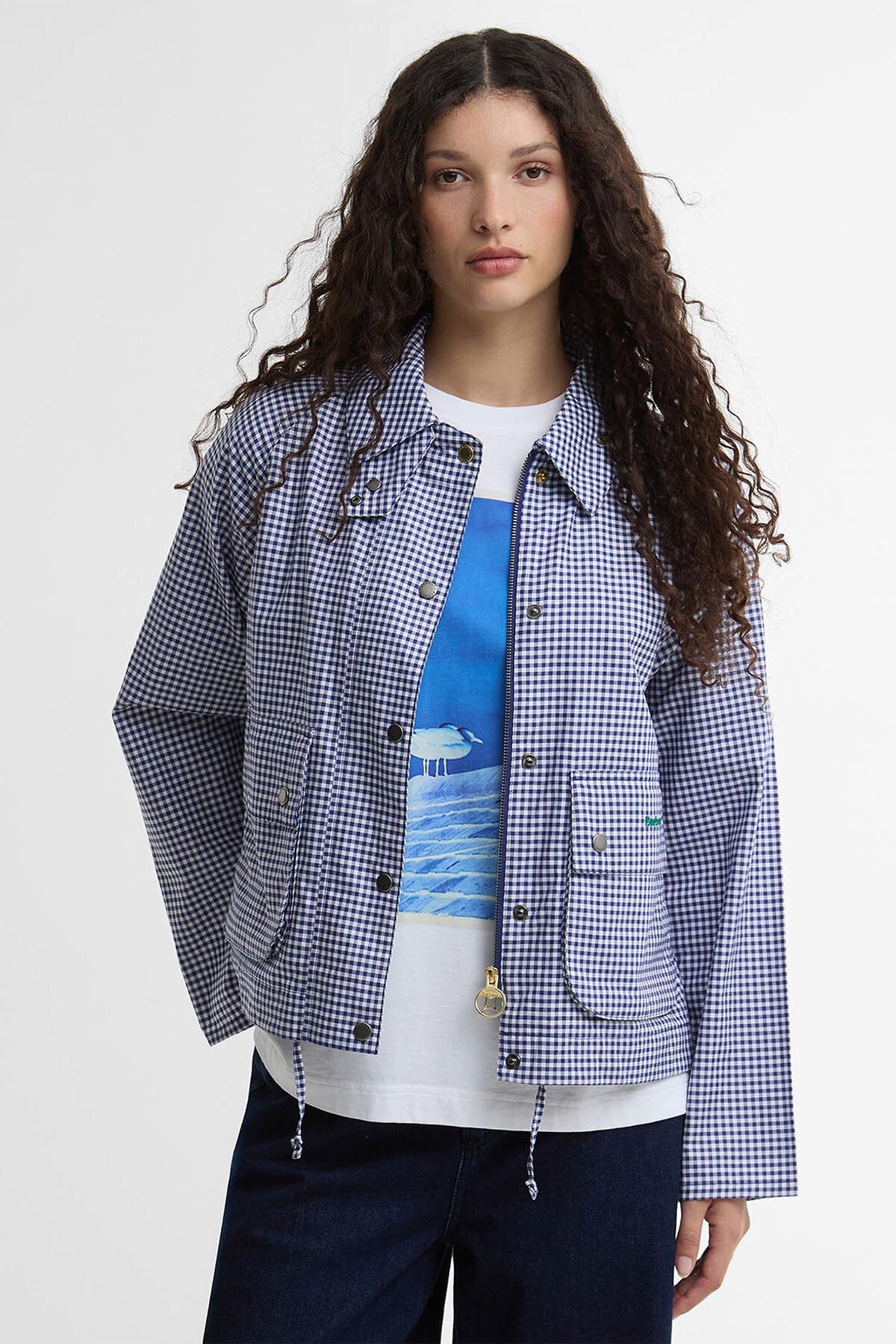 Paul Smith Loves Gingham Spey Casual Jacket