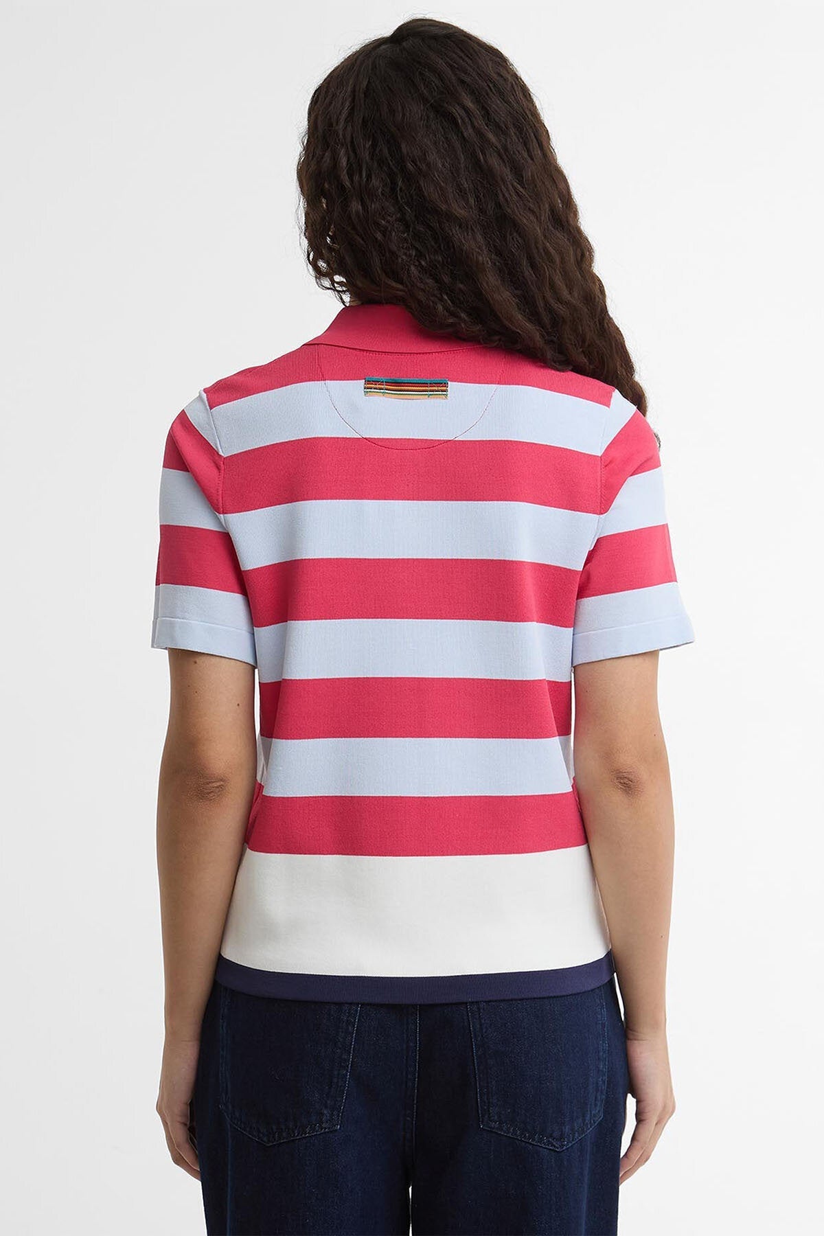 Paul Smith Loves Felton Striped Knitted Polo