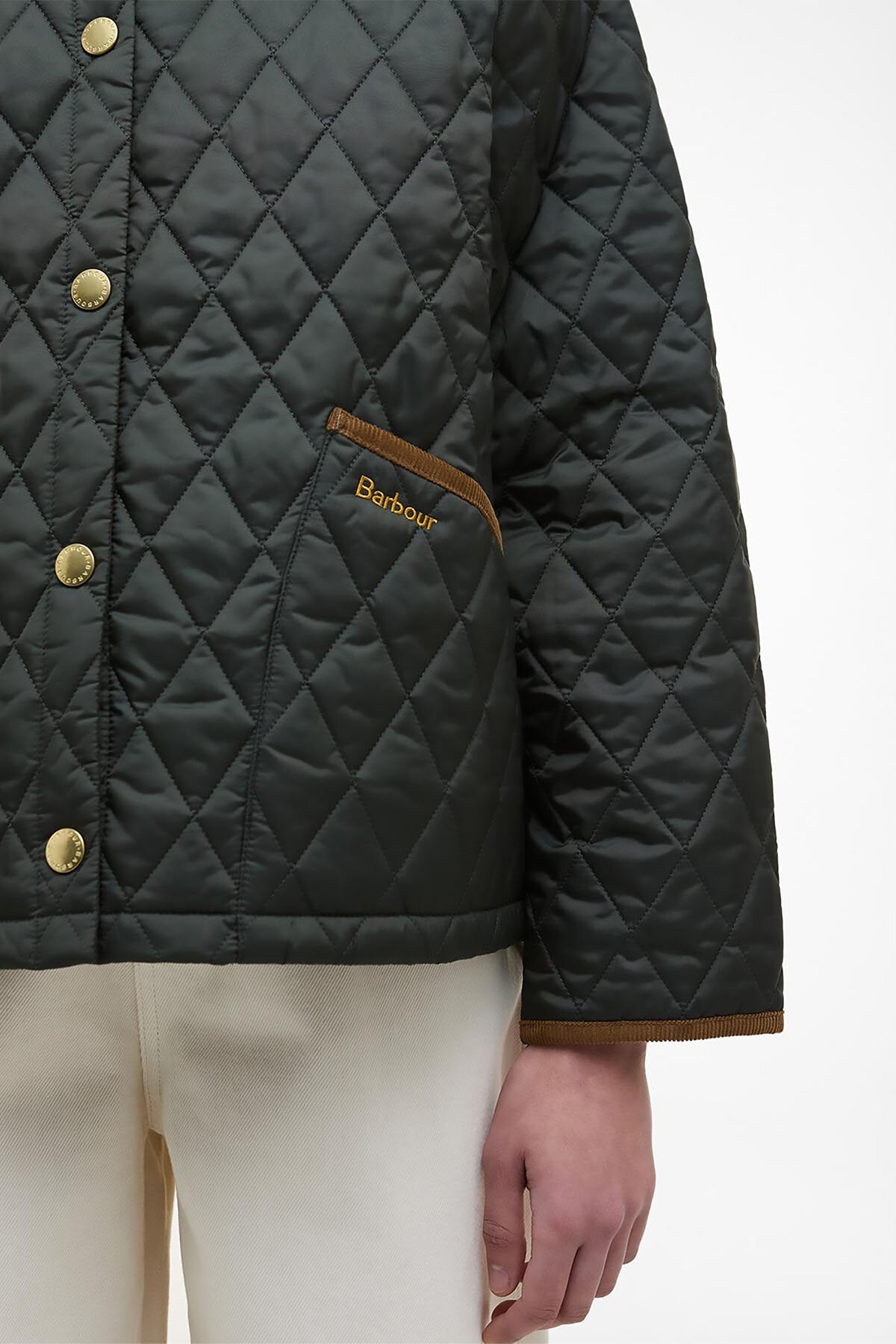 Icons Cropped Liddesdale Quilted Jacket
