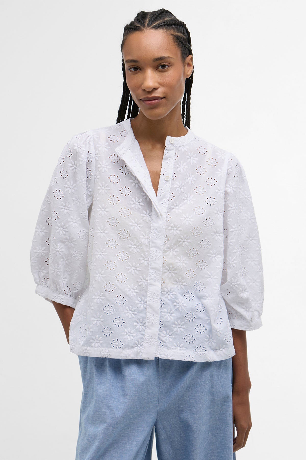 Layla Broderie Anglaise Shirt
