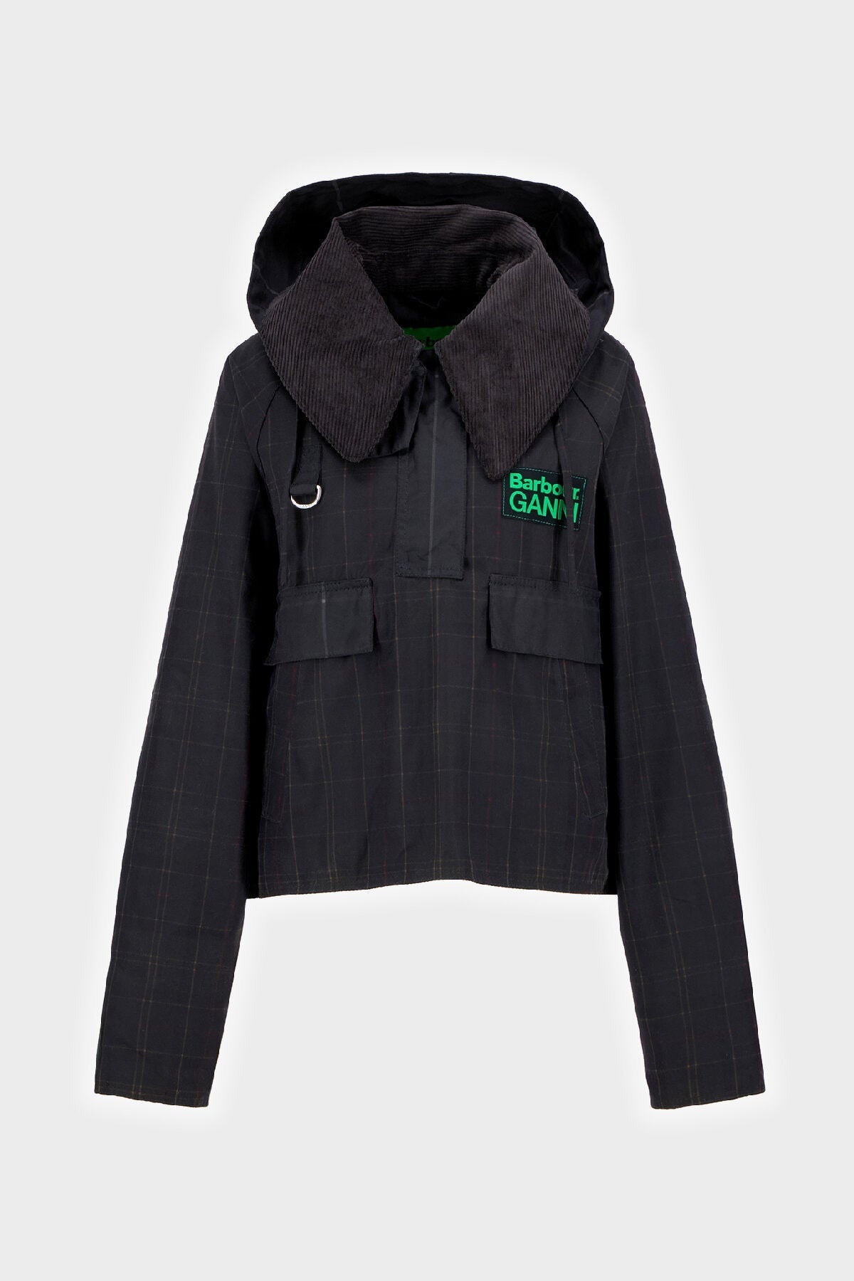 Ganni Wax Anorak Smock