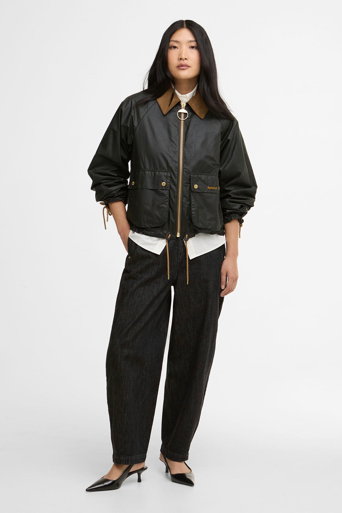 Marron Waxed Jacket