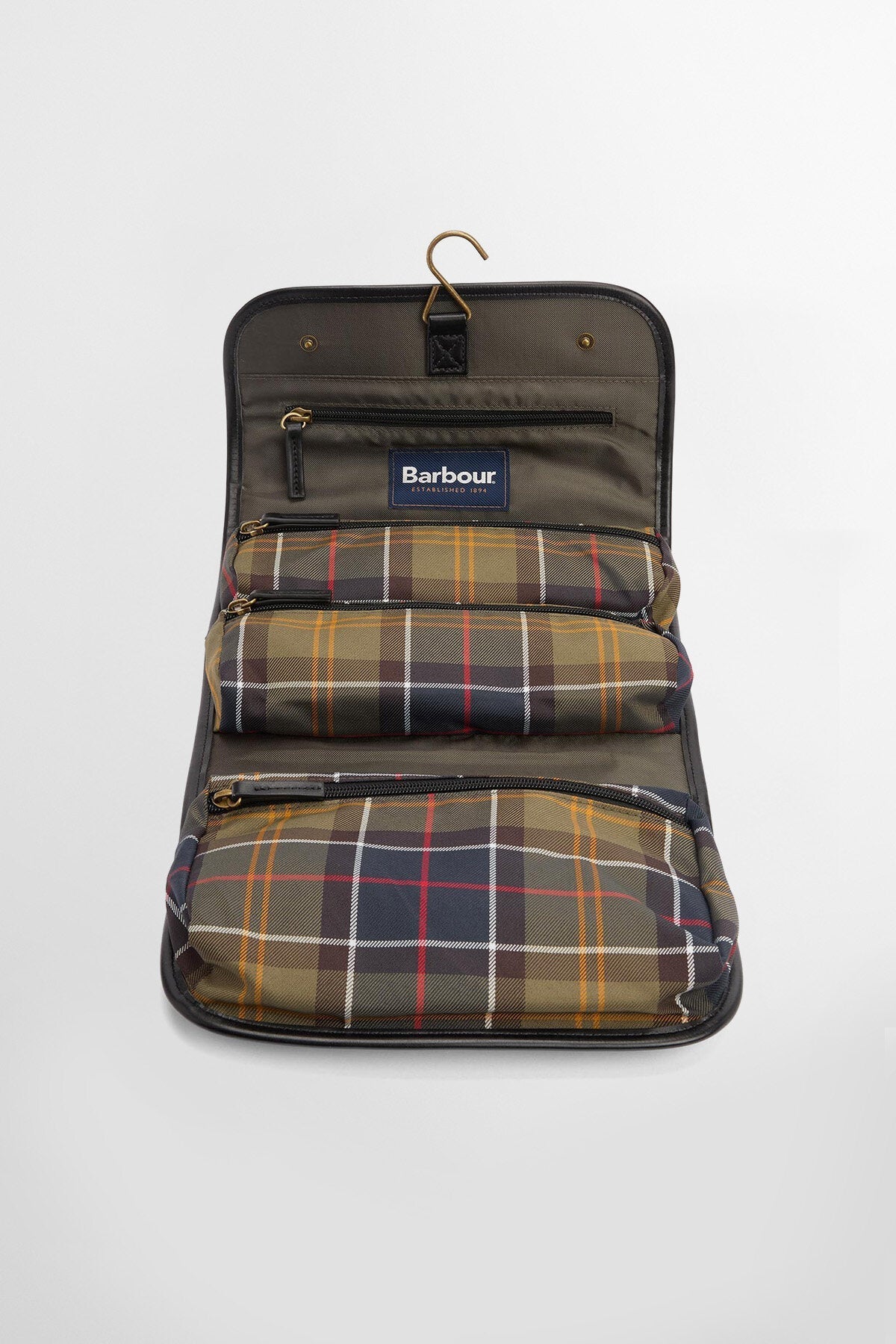 Tartan Hanging Washbag