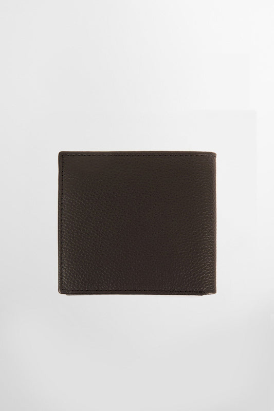 Logo Leather Billfold Wallet