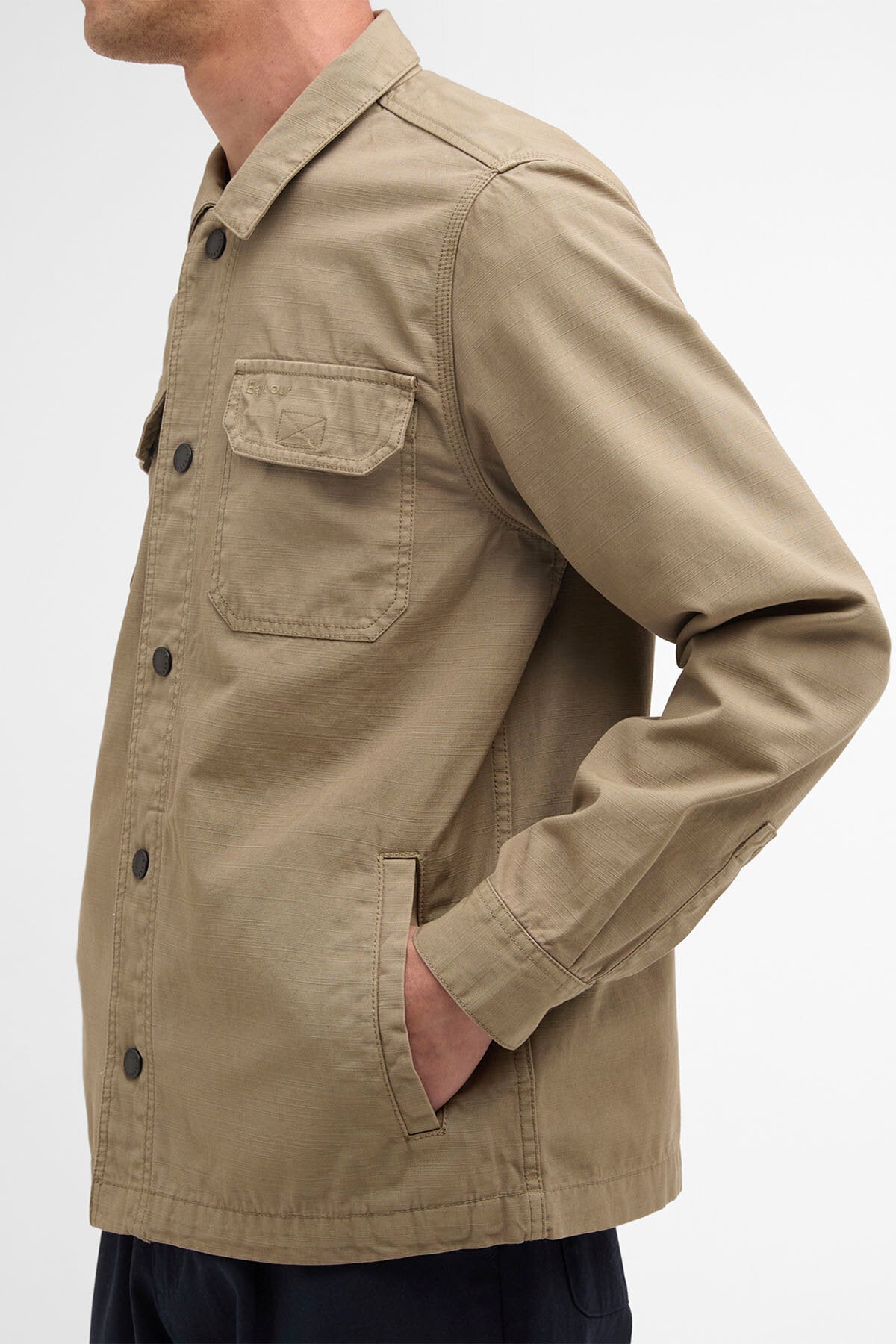 Draftmen Cotton Slub Overshirt