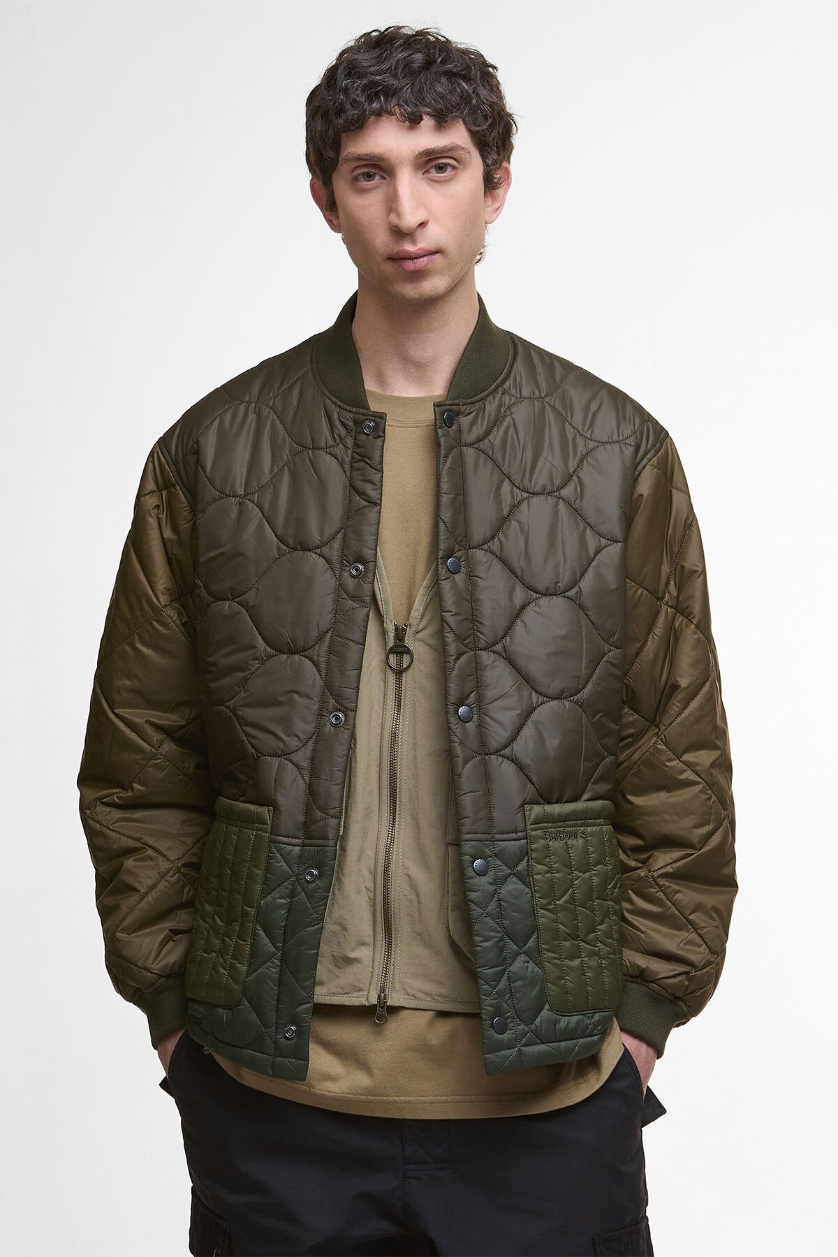 Cording Quilted Jacket