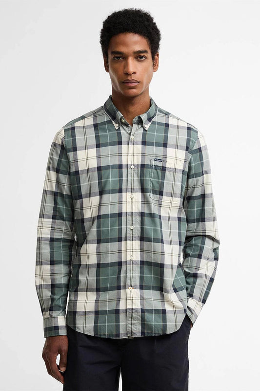 Rawley Tartan Tailored Long-Sleeved Shirt