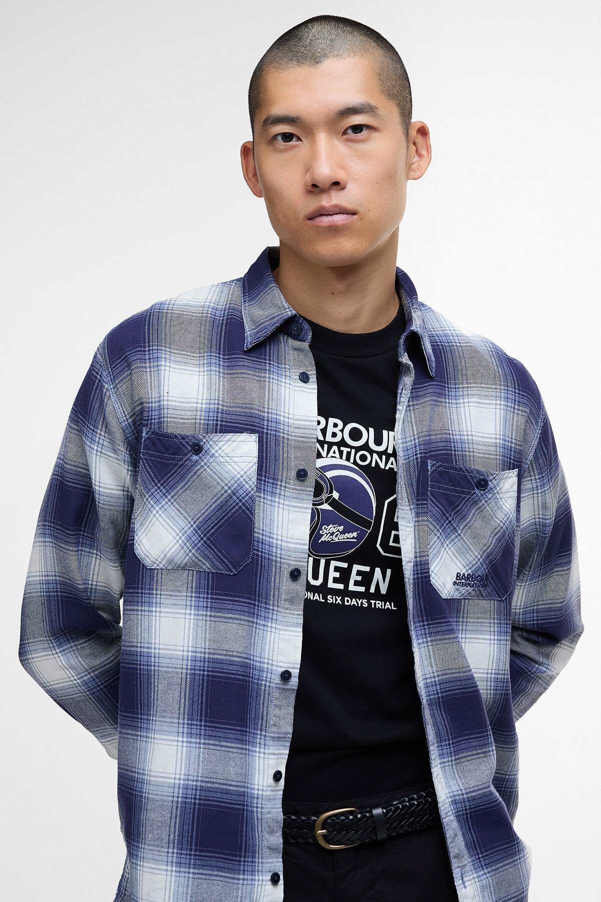 Buffalo Check Long-Sleeved Shirt