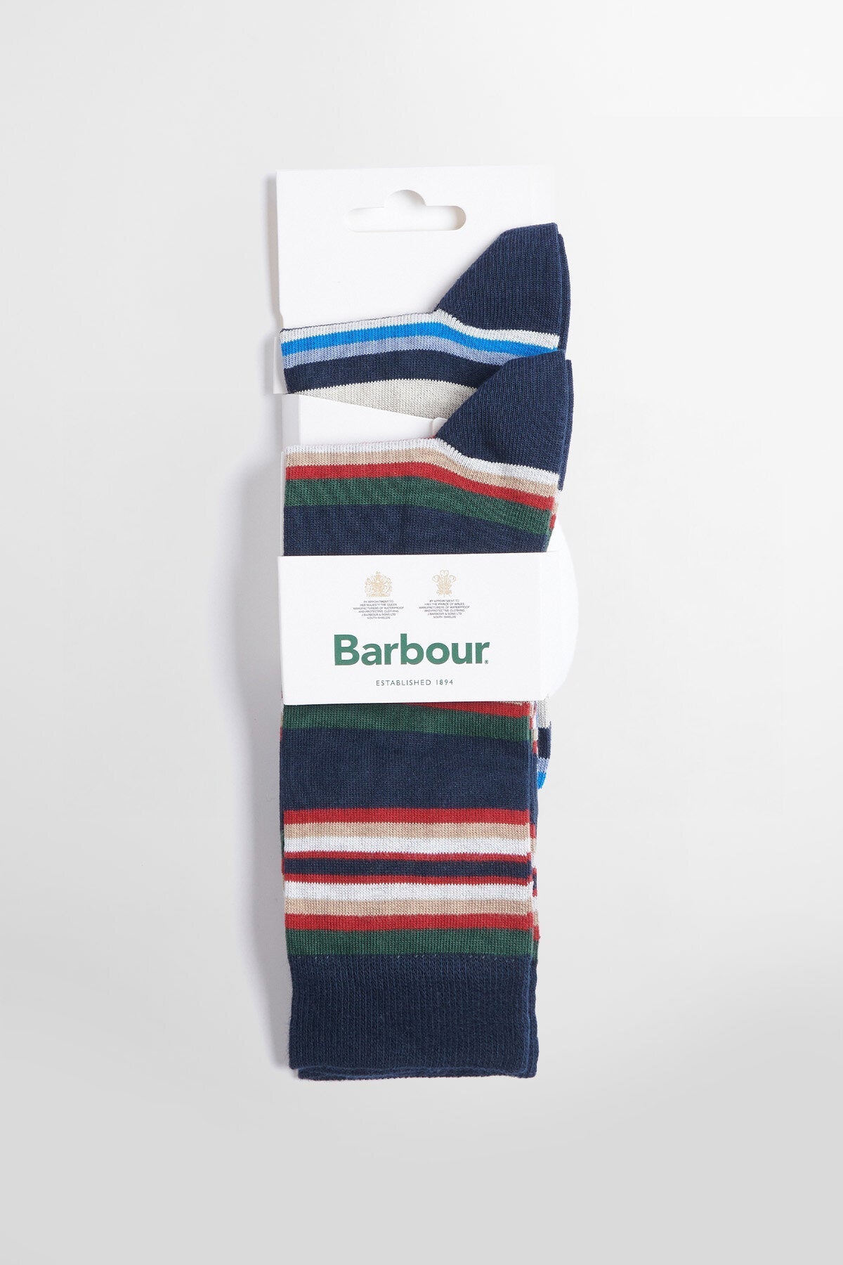 Summer Stripe 2 Pack Socks