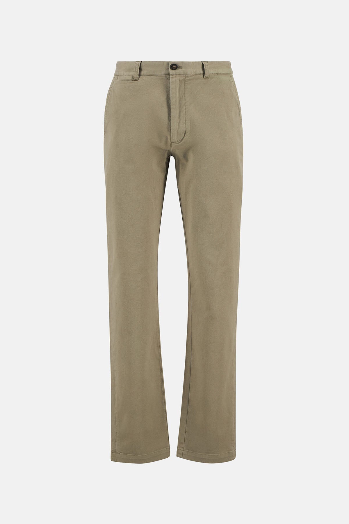 Washed Stretch Tailored Trousers