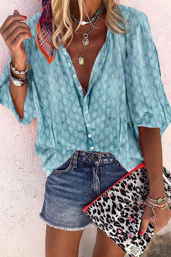 Stunncal Solid Color Button Loose Shirt(11 Colors)