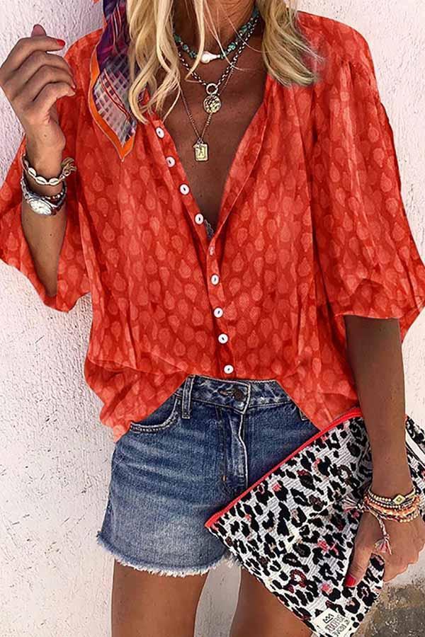 Stunncal Solid Color Button Loose Shirt(11 Colors)