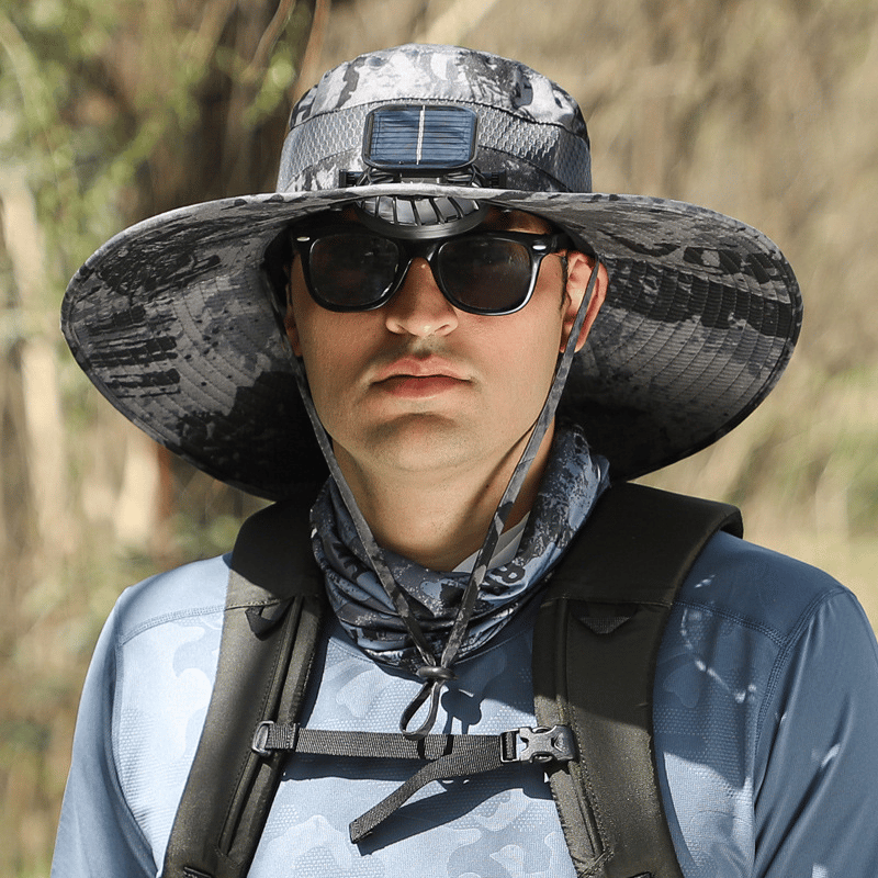 ??Best father¡®s Day Gifts?2025 New Ultralight Solar Fan Sun Hat ¨C Lighter Than a Baseball!?(Only 11oz)£ºJapanese Design