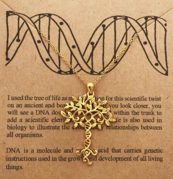 🔥Sterling Silver DNA Tree of Life necklace