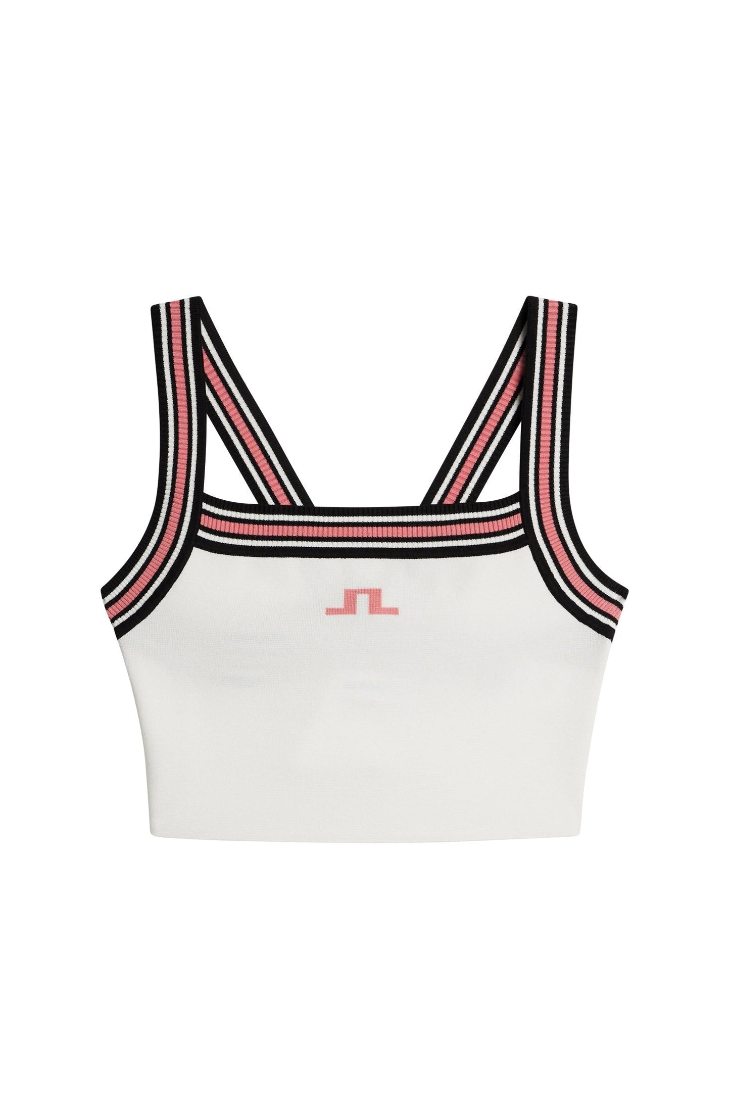 Nori Knit Crop Top / White