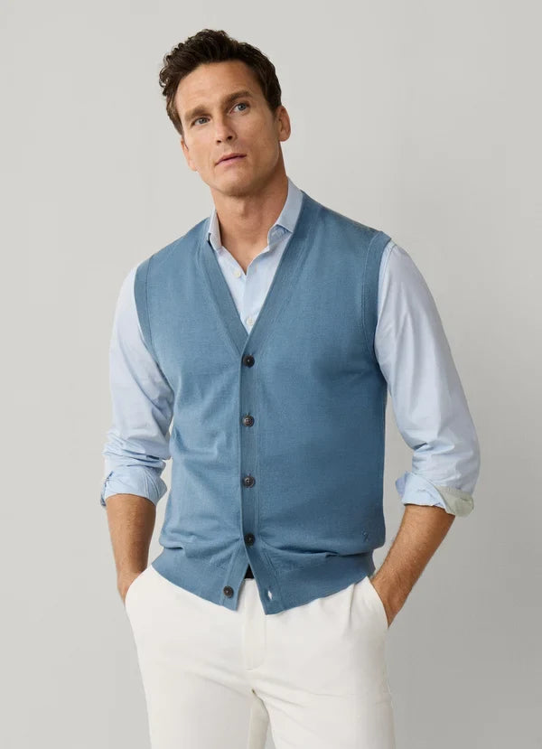 Merino Wool Waistcoat