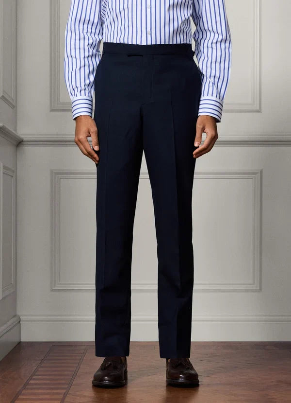 Wool Fresco Double Breasted Suit - Woven In England