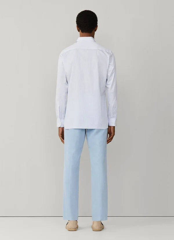 Classic Fit Twill Selvedge Shirt