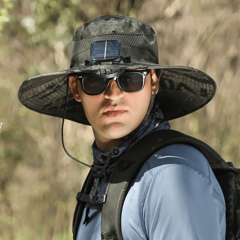??Best father¡®s Day Gifts?2025 New Ultralight Solar Fan Sun Hat ¨C Lighter Than a Baseball!?(Only 11oz)£ºJapanese Design