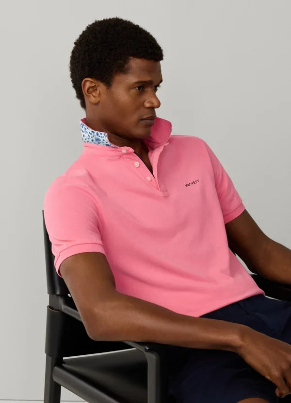 Classic Fit Short Sleeve Swim Trim Polo