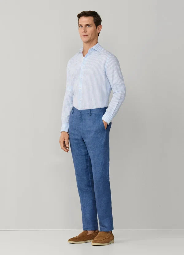 Linen Delave Hopsack Trouser