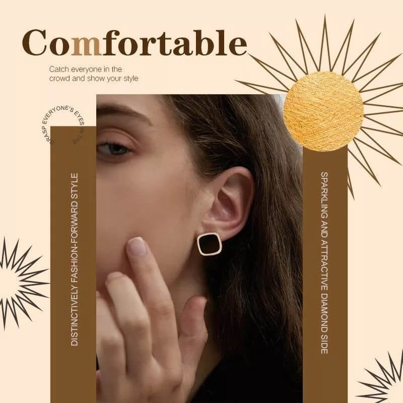Magnetic Diamond Double-sided Stud Earrings(Left Ear + Right Ear)