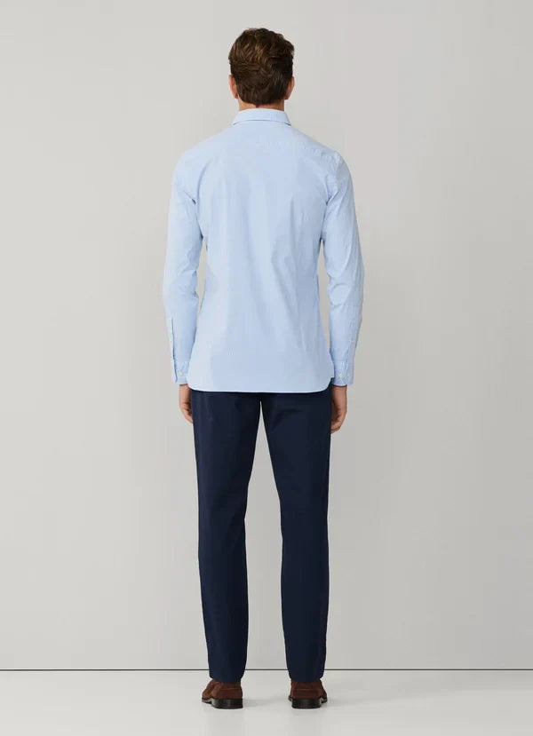 Tailored Fit Stretch Poplin Shirt