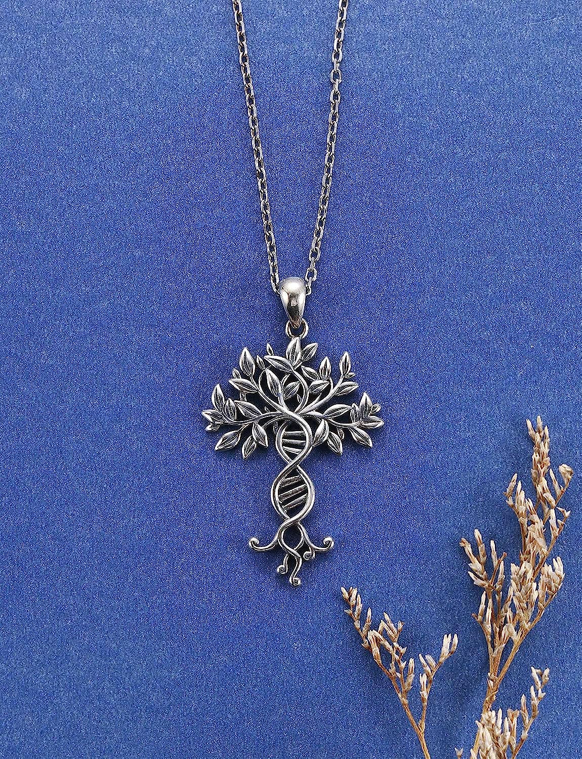 🔥Sterling Silver DNA Tree of Life necklace