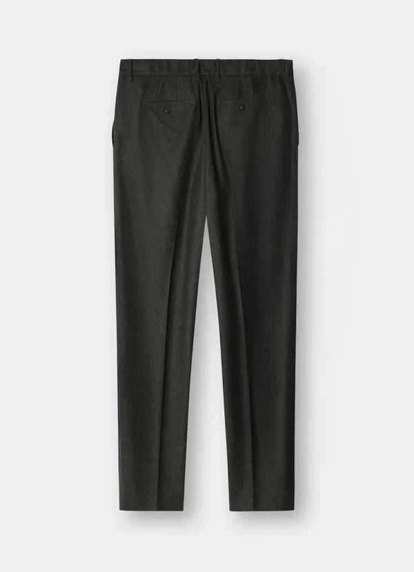 Slim Fit Kensington Wool Pleated Trouser