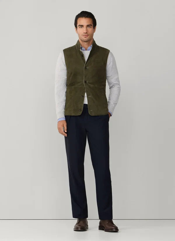 Reversible Suede Gilet