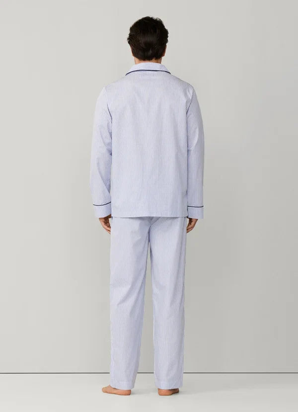 Striped Woven Pyjama Set