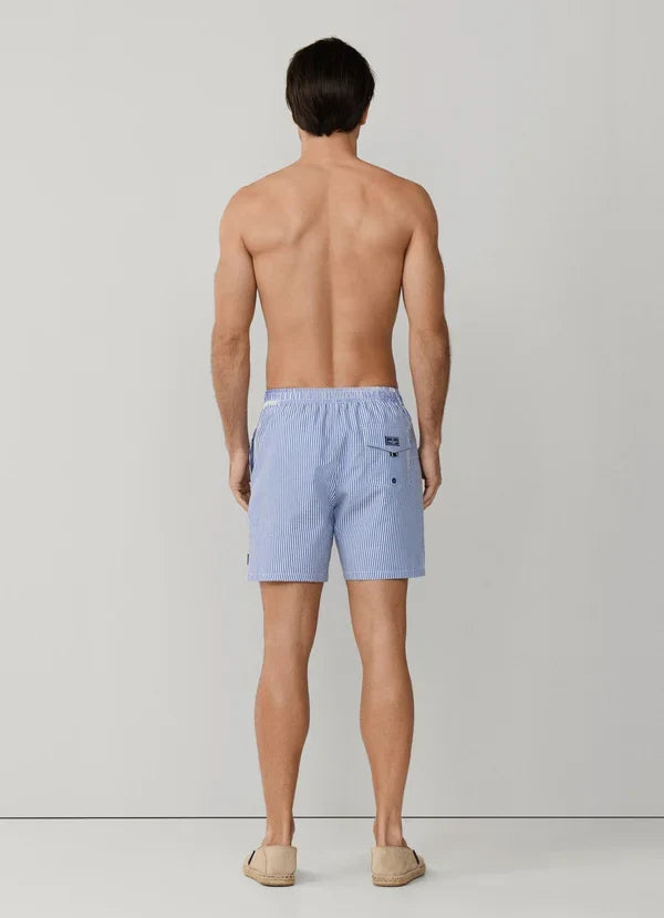 Seersucker Swim Shorts