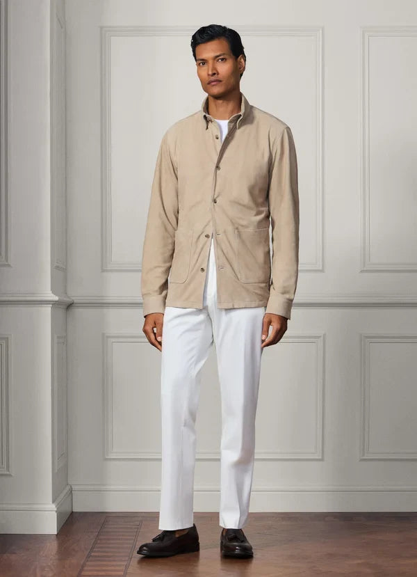 Suede Overshirt