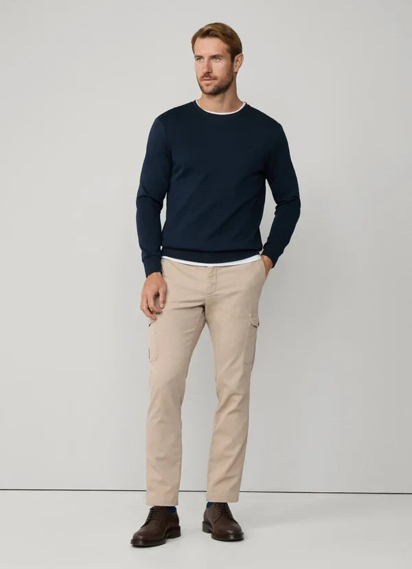 Double Knit Crew-Neck Sweat