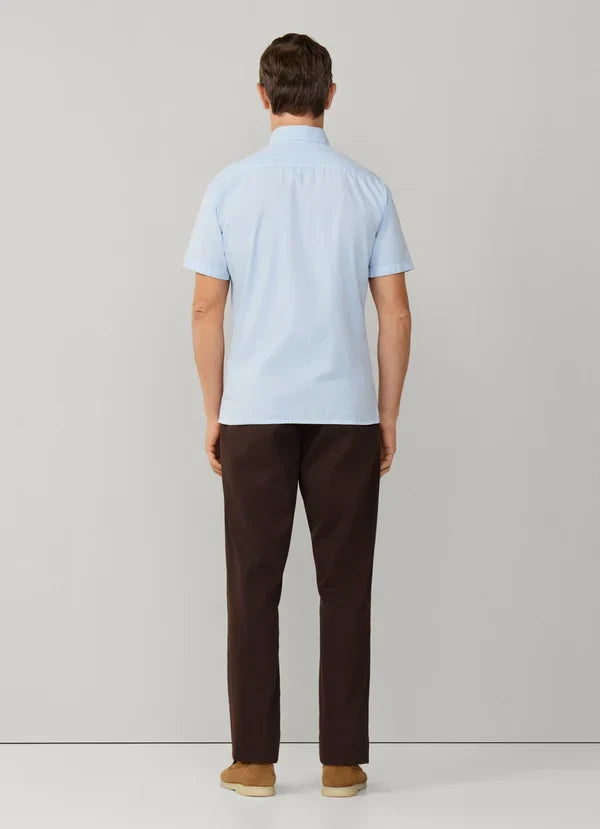 Tailored Fit Short Sleeve Oxford Shirt