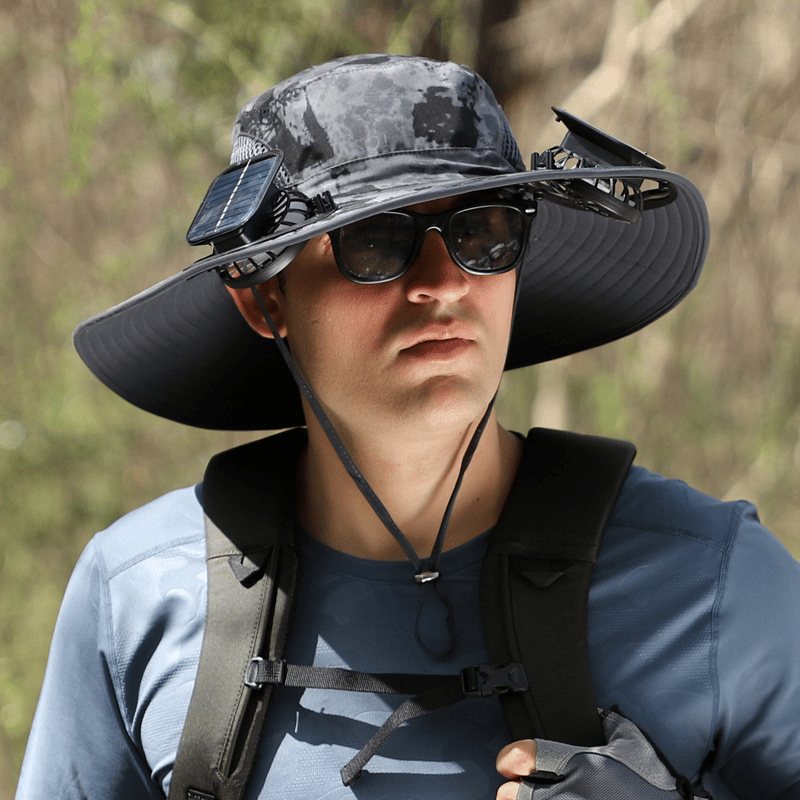 ??Best father¡®s Day Gifts?2025 New Ultralight Solar Fan Sun Hat ¨C Lighter Than a Baseball!?(Only 11oz)£ºJapanese Design